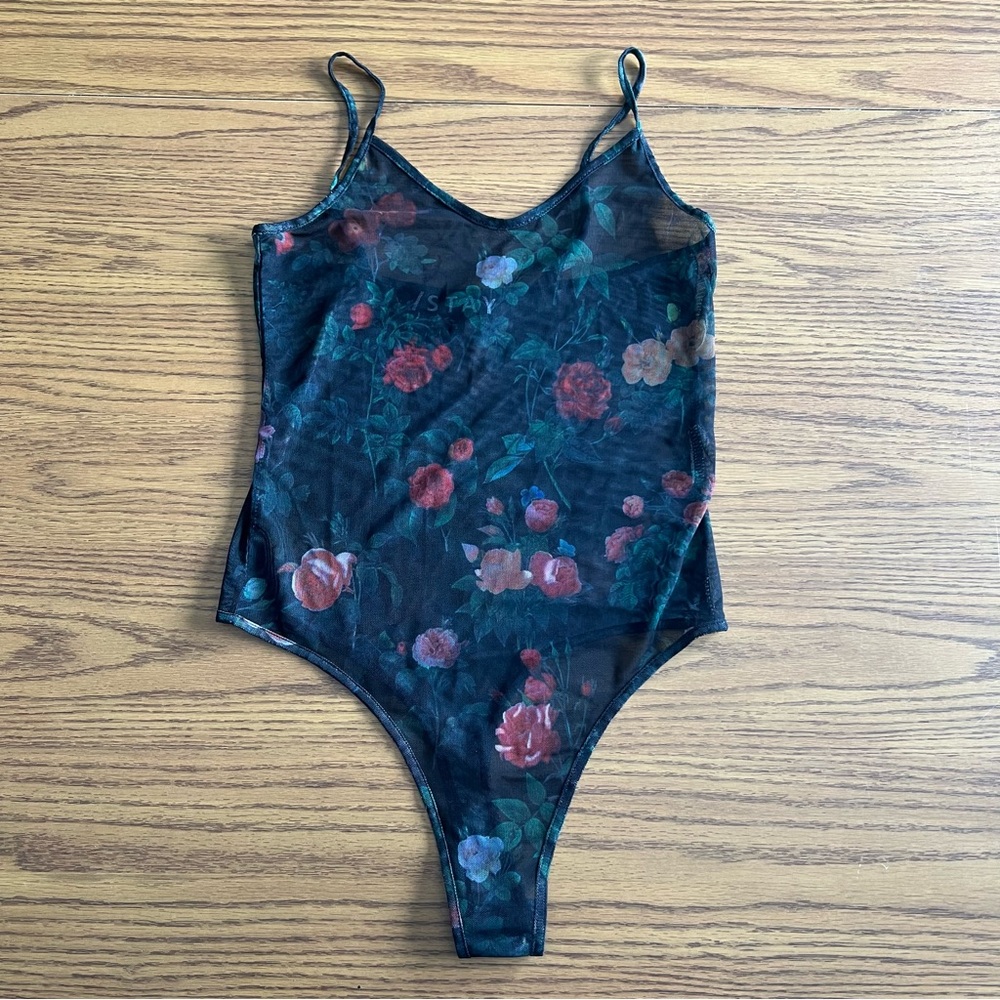 Floral Sheer Bodysuit